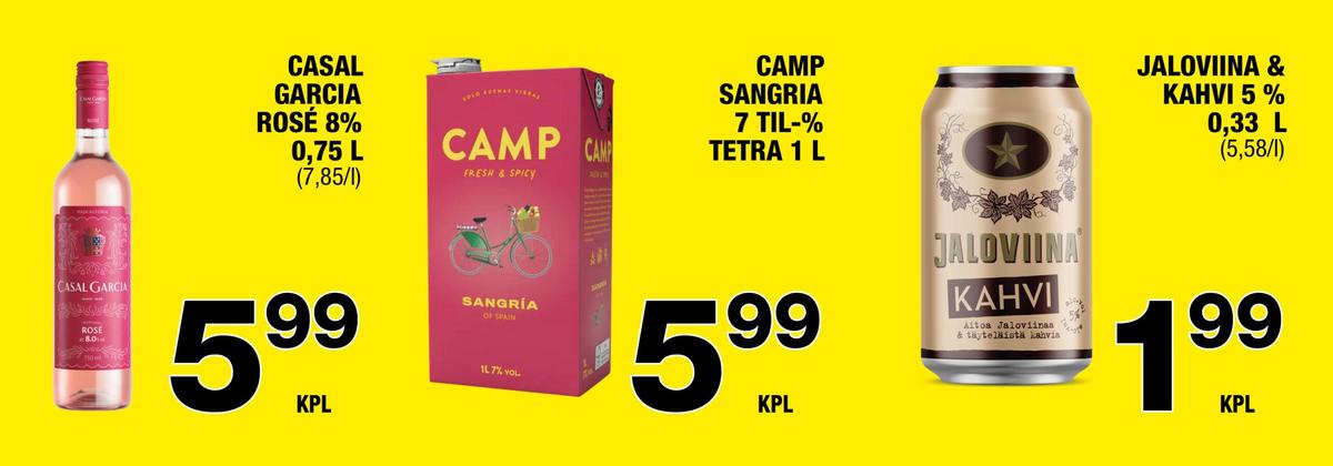 Katso ketjun Säästömarket tarjouslehti viikolta 27 sivustolla Viikkotarjoukset.fi. Löydät monia hyviä tarjouksia erilaisista tuotteista. Lue tarjouslehti täältä! Sivu 2