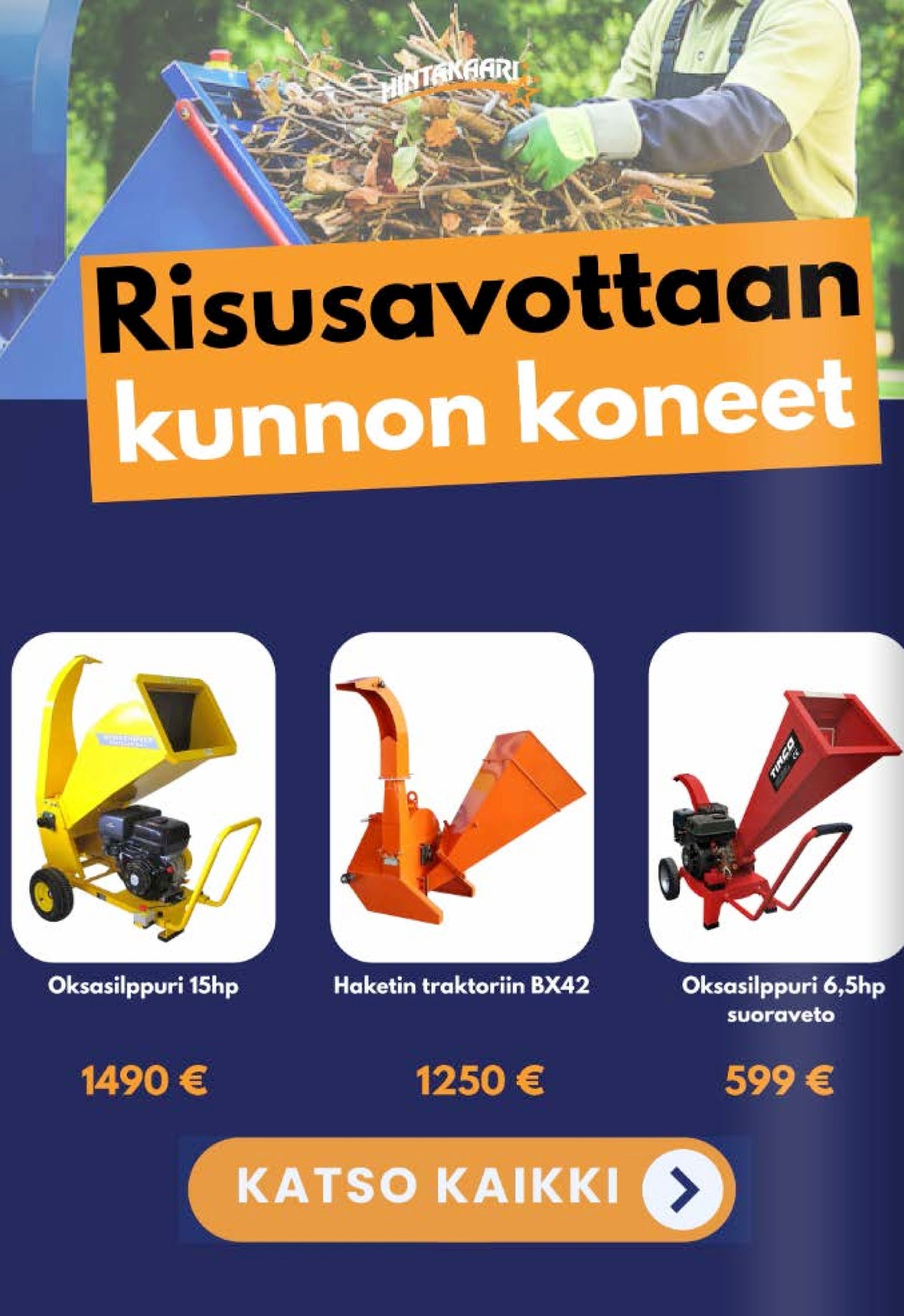 Katso ketjun Hintakaari tarjouslehti viikolta 27 sivustolla Viikkotarjoukset.fi. Löydät monia hyviä tarjouksia erilaisista tuotteista. Lue tarjouslehti täältä! Sivu 2