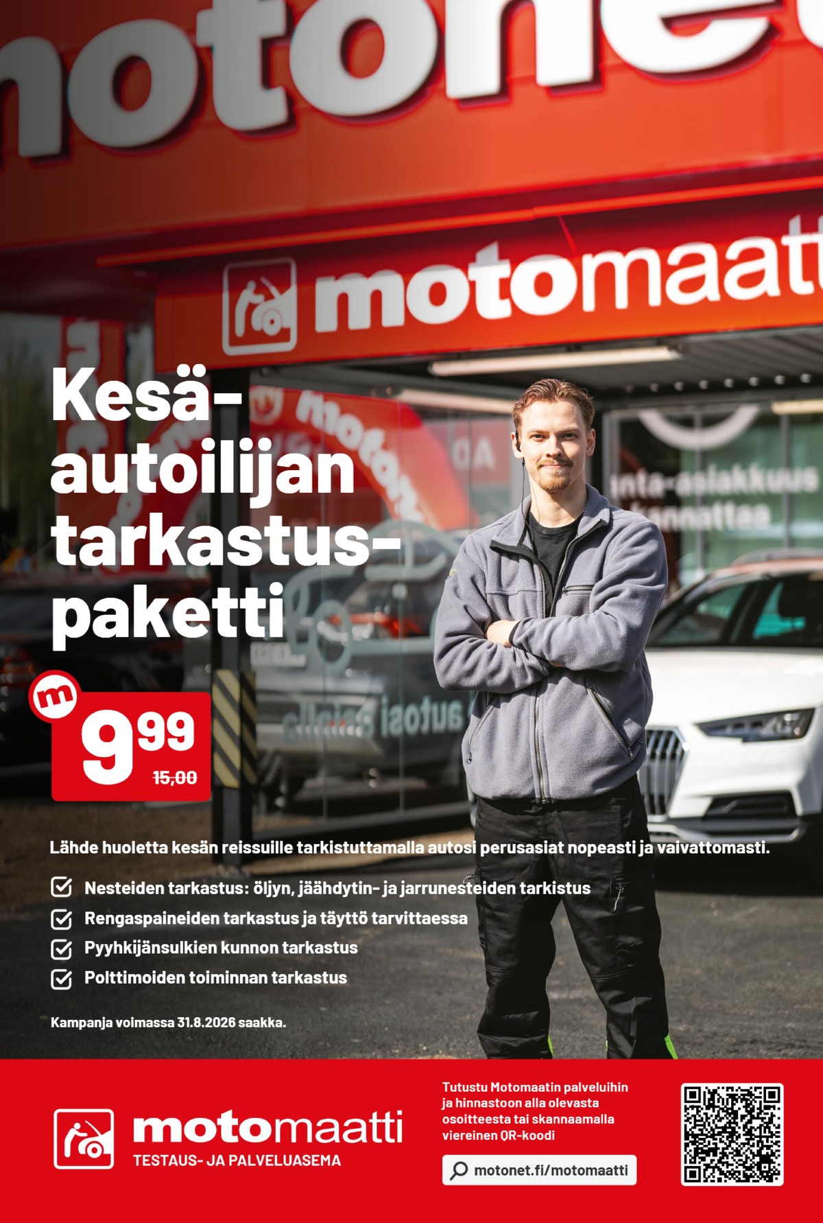 Katso ketjun Motonet tarjouslehti viikolta 27 sivustolla Viikkotarjoukset.fi. Löydät monia hyviä tarjouksia erilaisista tuotteista. Lue tarjouslehti täältä! Sivu 16
