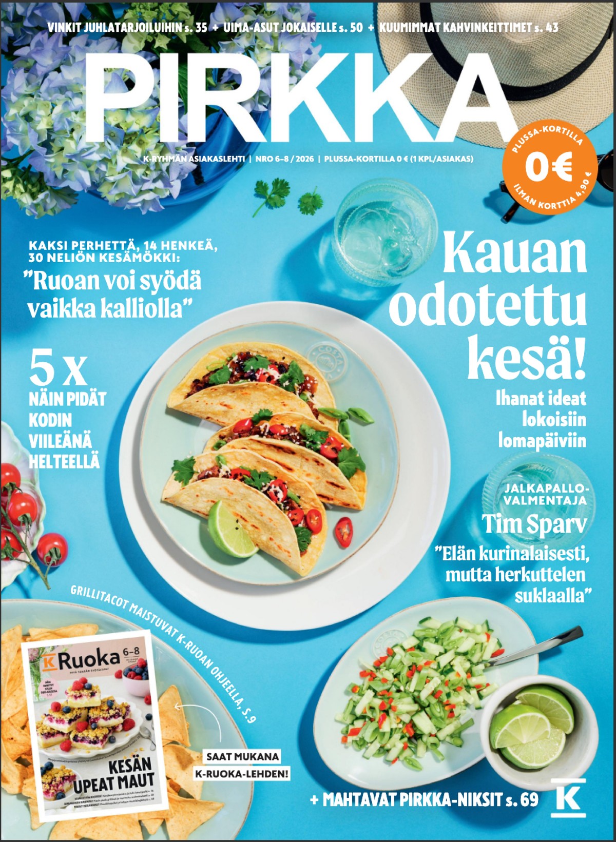 Katso ketjun Pirkka tarjouslehti viikolta 29 sivustolla Viikkotarjoukset.fi. Löydät monia hyviä tarjouksia erilaisista tuotteista. Lue tarjouslehti täältä! Sivu 1