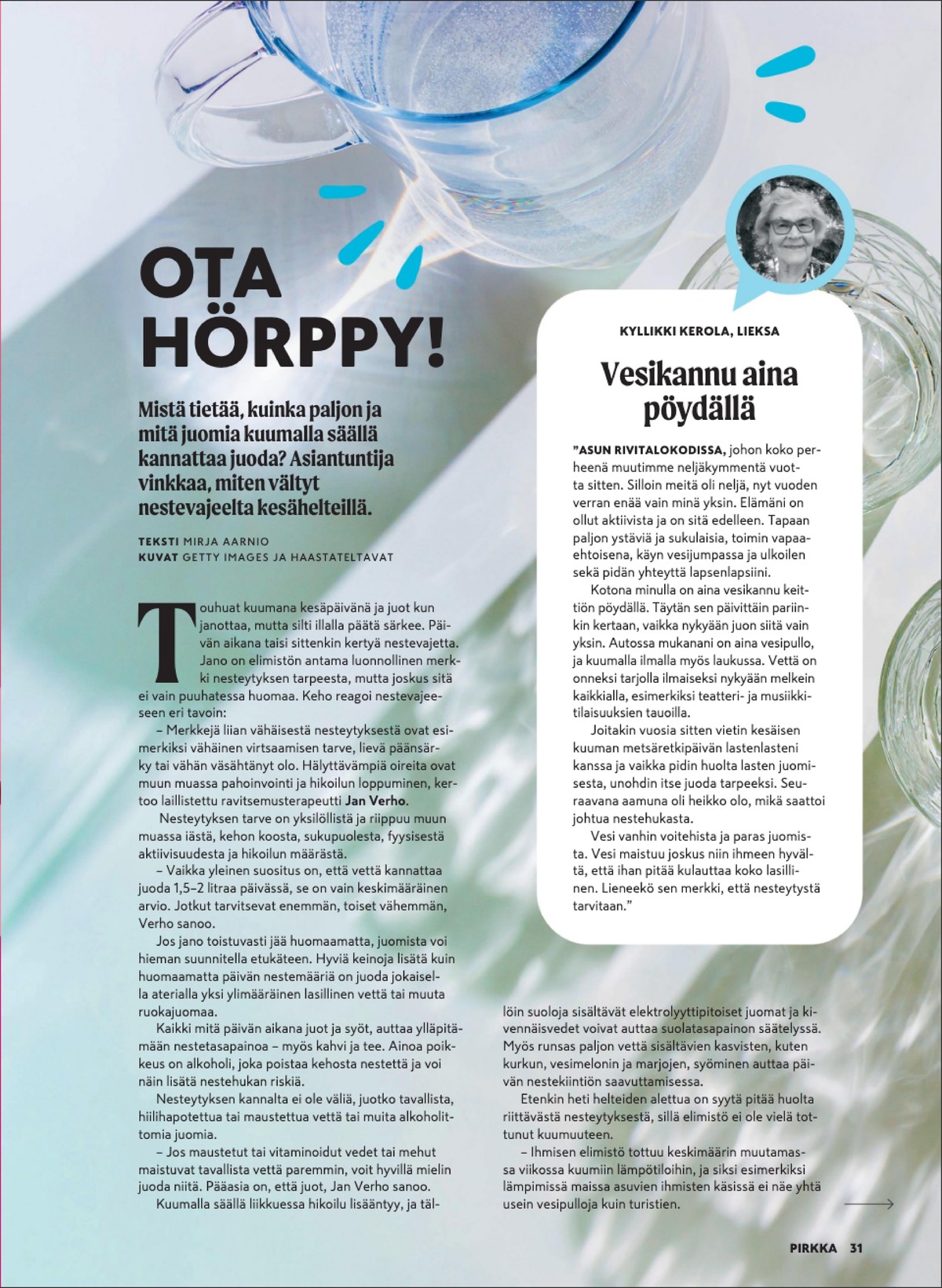 Katso ketjun Pirkka tarjouslehti viikolta 29 sivustolla Viikkotarjoukset.fi. Löydät monia hyviä tarjouksia erilaisista tuotteista. Lue tarjouslehti täältä! Sivu 31