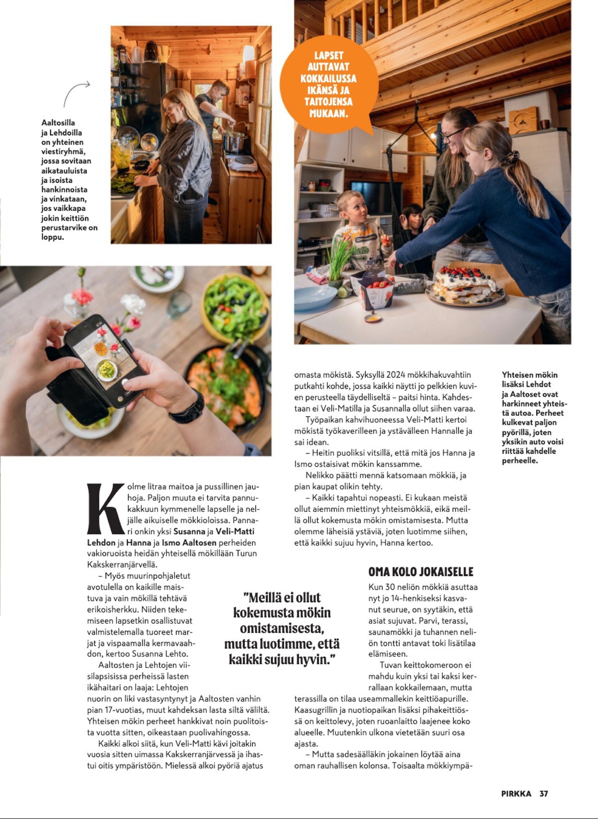 Katso ketjun Pirkka tarjouslehti viikolta 29 sivustolla Viikkotarjoukset.fi. Löydät monia hyviä tarjouksia erilaisista tuotteista. Lue tarjouslehti täältä! Sivu 37