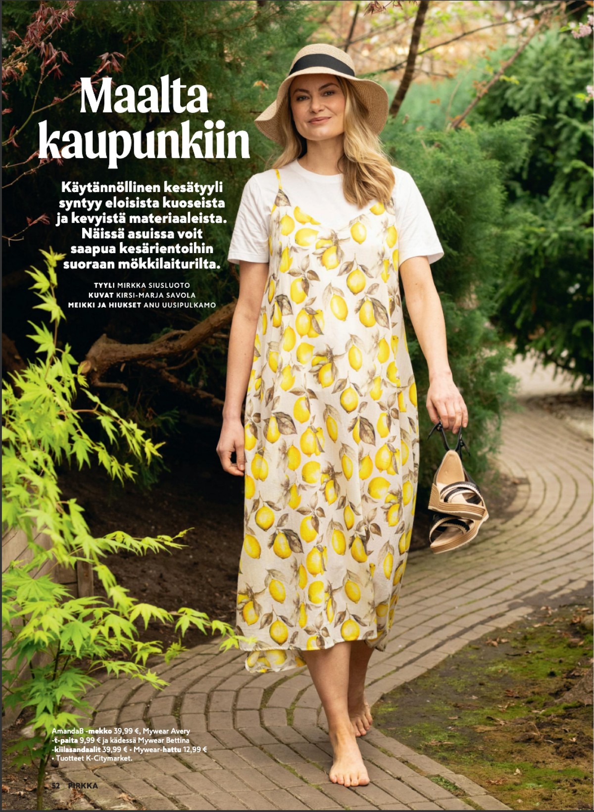 Katso ketjun Pirkka tarjouslehti viikolta 29 sivustolla Viikkotarjoukset.fi. Löydät monia hyviä tarjouksia erilaisista tuotteista. Lue tarjouslehti täältä! Sivu 52