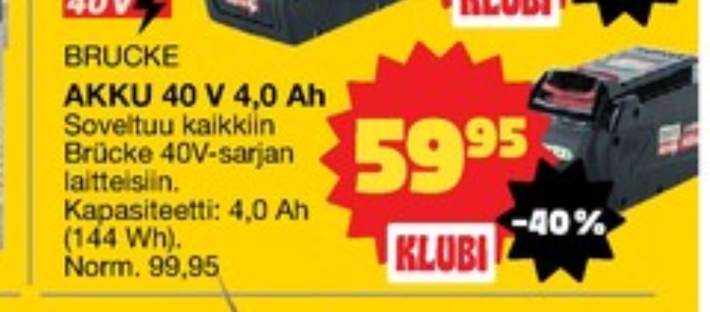 Tarjoukset ja hintavertailu haulla Brücke, , Akut 0.000 kpl 1 kappale €59.95