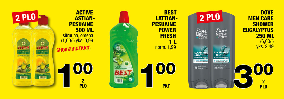Katso ketjun Säästömarket tarjouslehti viikolta 3 sivustolla Viikkotarjoukset.fi. Löydät monia hyviä tarjouksia erilaisista tuotteista. Lue tarjouslehti täältä! Sivu 2