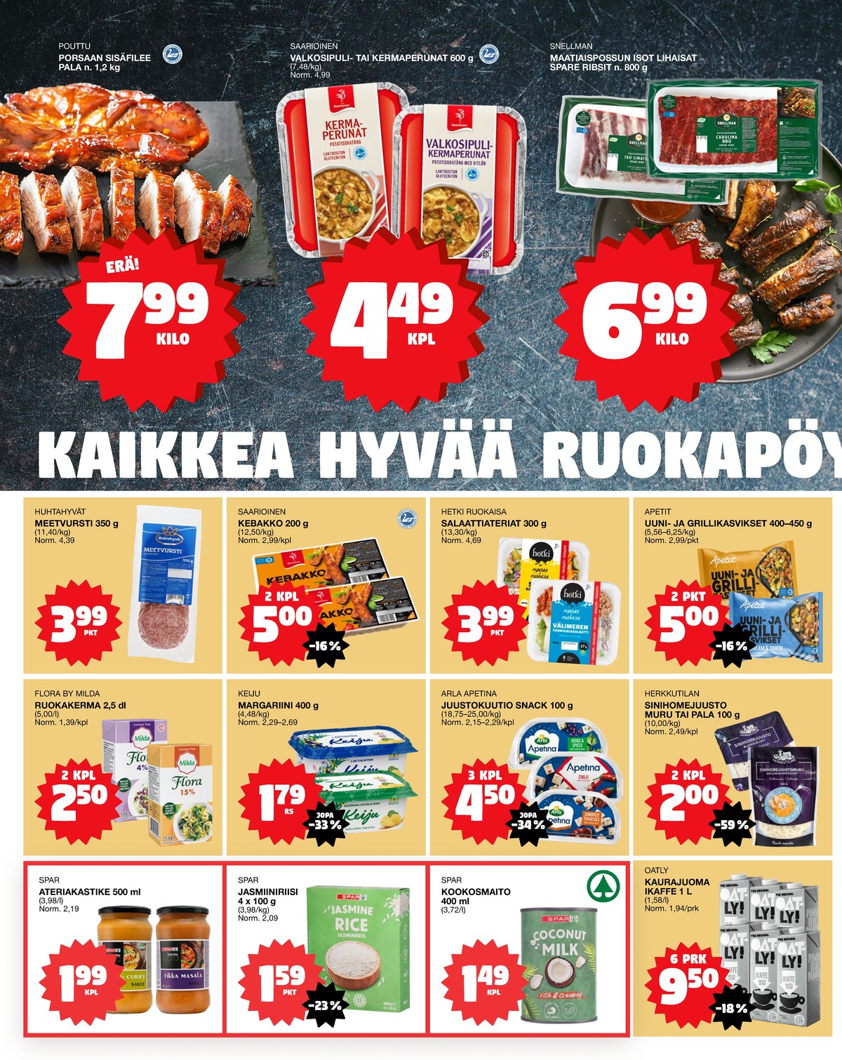 Katso ketjun Tokmanni tarjouslehti viikolta 30 sivustolla Viikkotarjoukset.fi. Löydät monia hyviä tarjouksia erilaisista tuotteista. Lue tarjouslehti täältä! Sivu 2