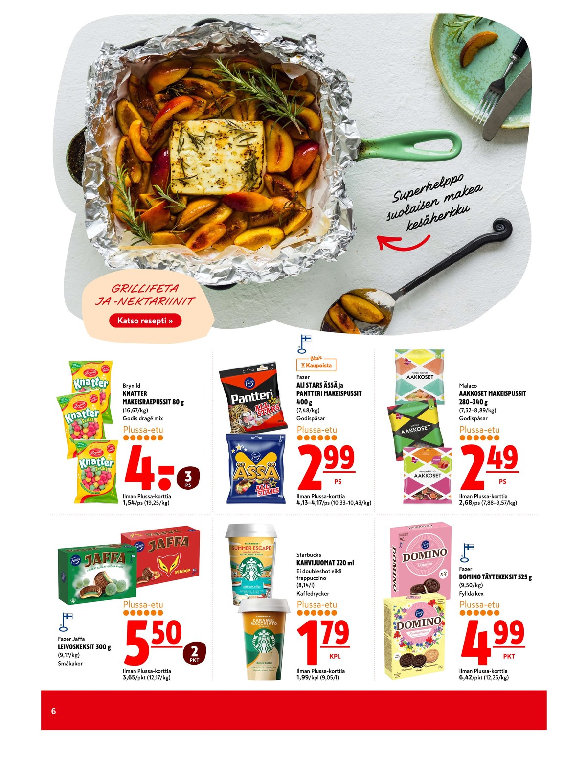 Katso ketjun K-Citymarket tarjouslehti viikolta 30 sivustolla Viikkotarjoukset.fi. Löydät monia hyviä tarjouksia erilaisista tuotteista. Lue tarjouslehti täältä! Sivu 6