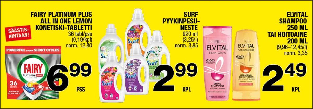 Katso ketjun Säästömarket tarjouslehti viikolta 31 sivustolla Viikkotarjoukset.fi. Löydät monia hyviä tarjouksia erilaisista tuotteista. Lue tarjouslehti täältä! Sivu 2