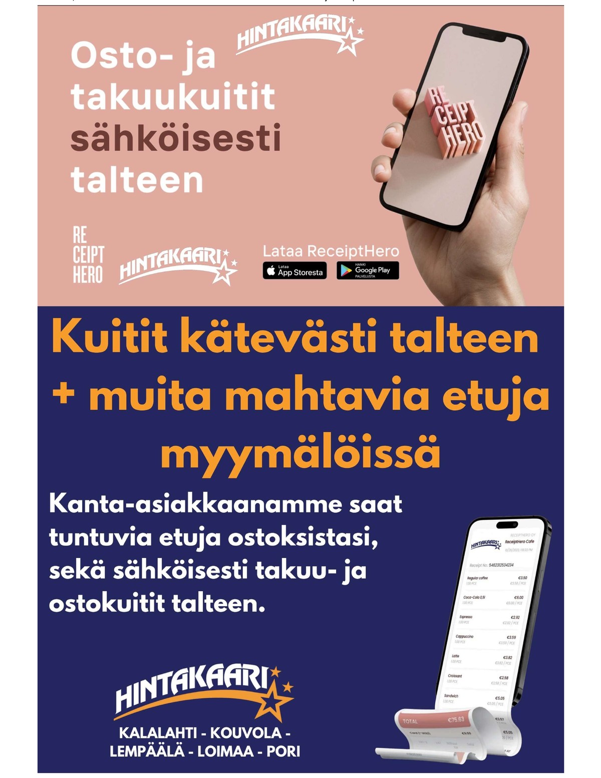 Katso ketjun Hintakaari tarjouslehti viikolta 31 sivustolla Viikkotarjoukset.fi. Löydät monia hyviä tarjouksia erilaisista tuotteista. Lue tarjouslehti täältä! Sivu 5