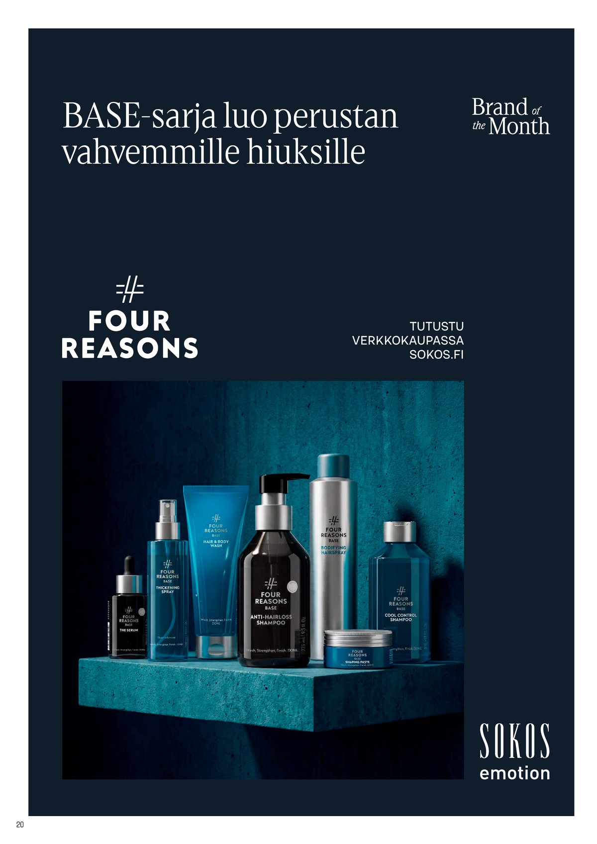 Katso ketjun Sokos tarjouslehti viikolta 34 sivustolla Viikkotarjoukset.fi. Löydät monia hyviä tarjouksia erilaisista tuotteista. Lue tarjouslehti täältä! Sivu 20