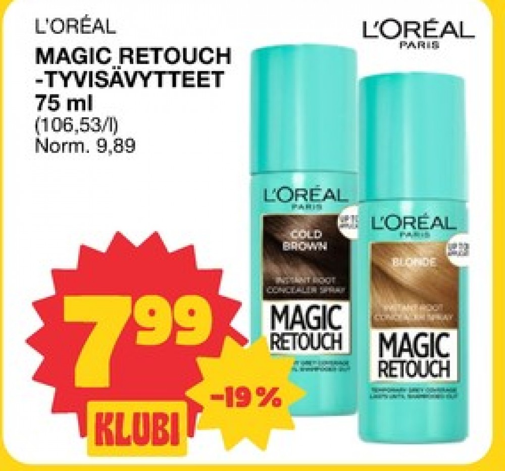 Tarjoukset ja hintavertailu haulla Magic Retouch, , Sävytteet 0.075 l 1 kappale €7.99