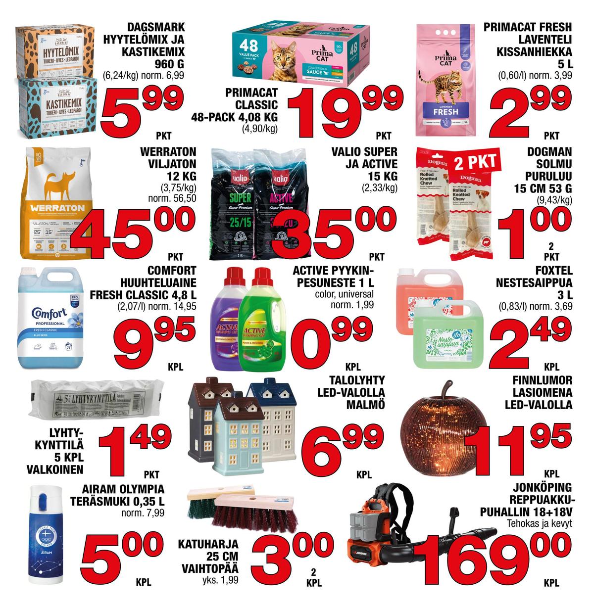 Katso ketjun Säästömarket tarjouslehti viikolta 36 sivustolla Viikkotarjoukset.fi. Löydät monia hyviä tarjouksia erilaisista tuotteista. Lue tarjouslehti täältä! Sivu 1