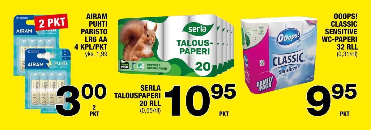 Katso ketjun Säästömarket tarjouslehti viikolta 36 sivustolla Viikkotarjoukset.fi. Löydät monia hyviä tarjouksia erilaisista tuotteista. Lue tarjouslehti täältä! Sivu 2