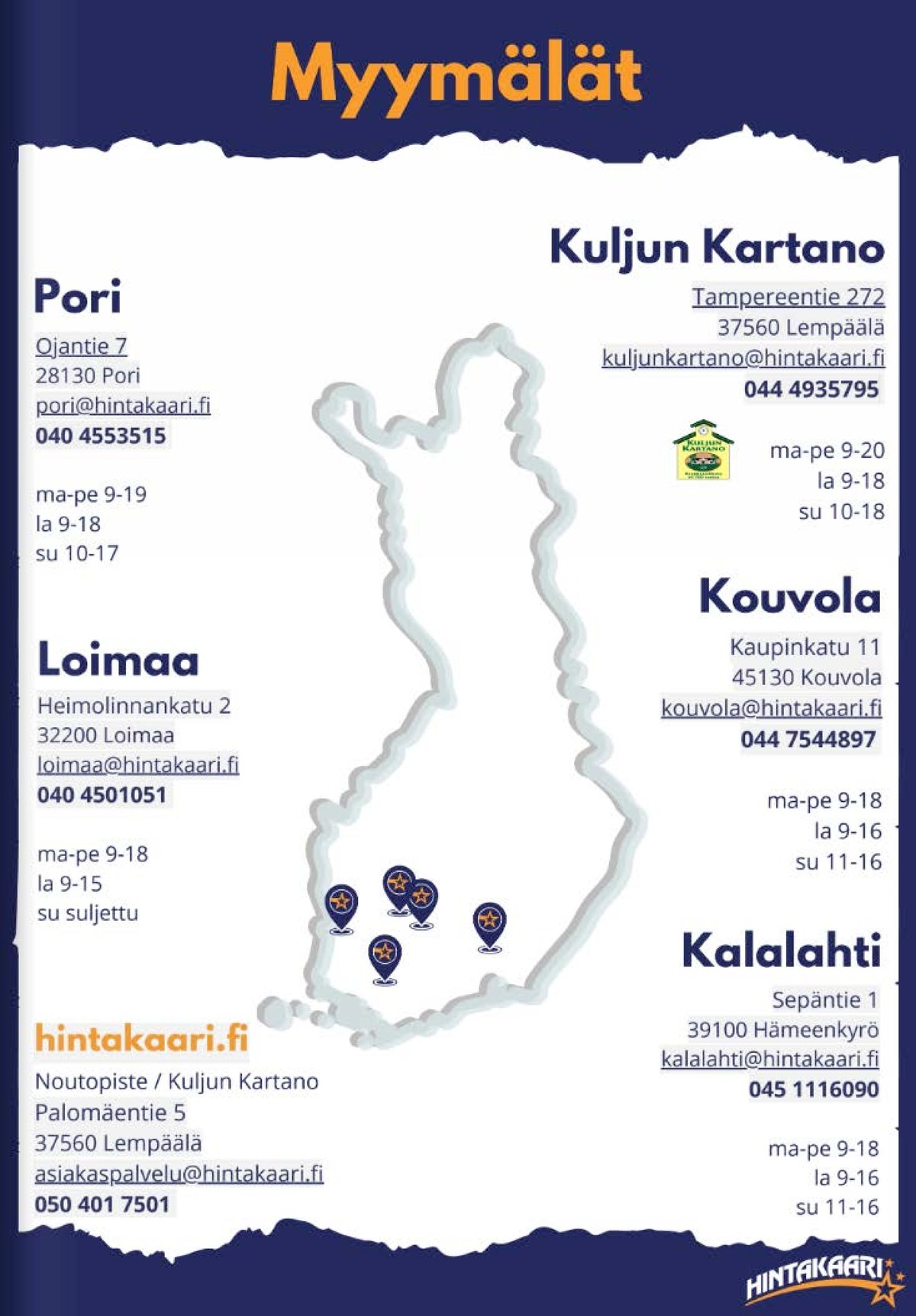 Katso ketjun Hintakaari tarjouslehti viikolta 36 sivustolla Viikkotarjoukset.fi. Löydät monia hyviä tarjouksia erilaisista tuotteista. Lue tarjouslehti täältä! Sivu 16