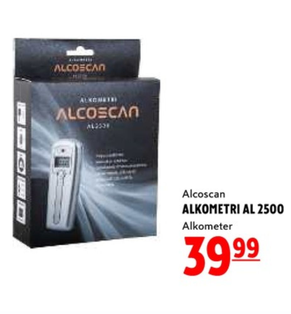 Tarjoukset ja hintavertailu haulla Alcoscan, , Alkometrit 0.000 kpl 1 kappale €39.99