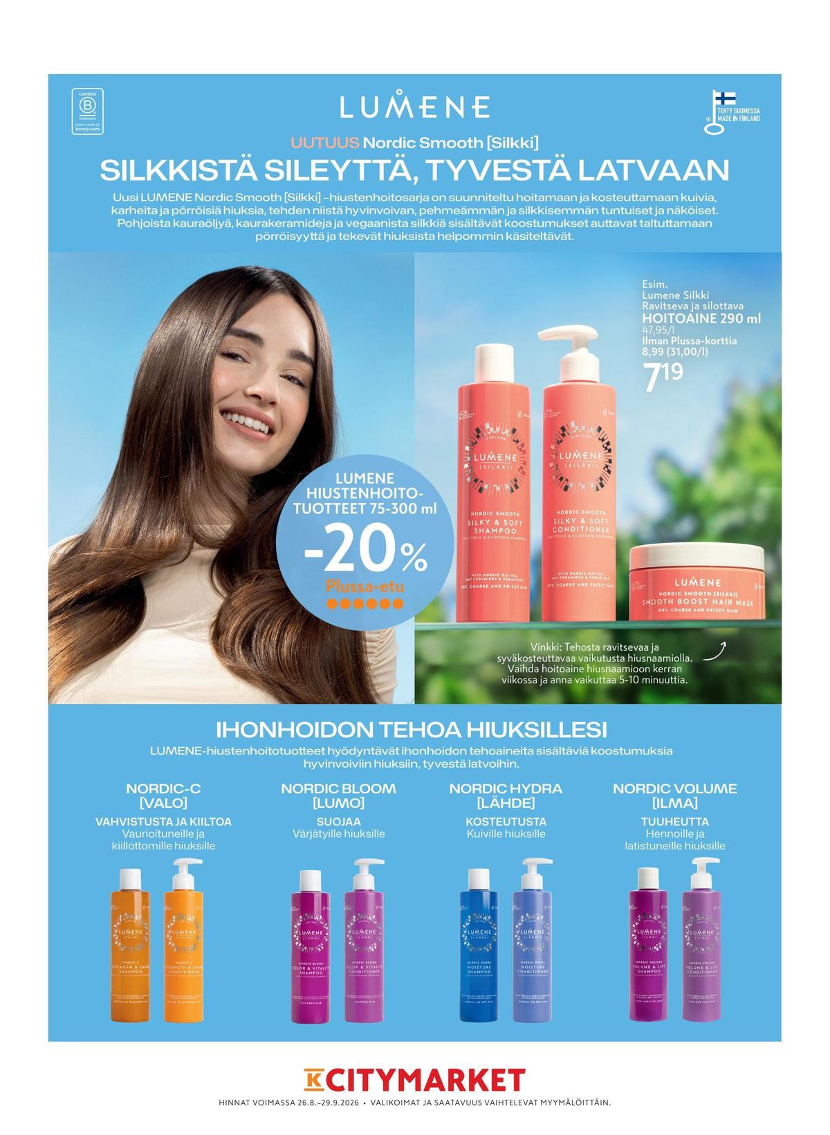 Katso ketjun Pirkka tarjouslehti viikolta 37 sivustolla Viikkotarjoukset.fi. Löydät monia hyviä tarjouksia erilaisista tuotteista. Lue tarjouslehti täältä! Sivu 65