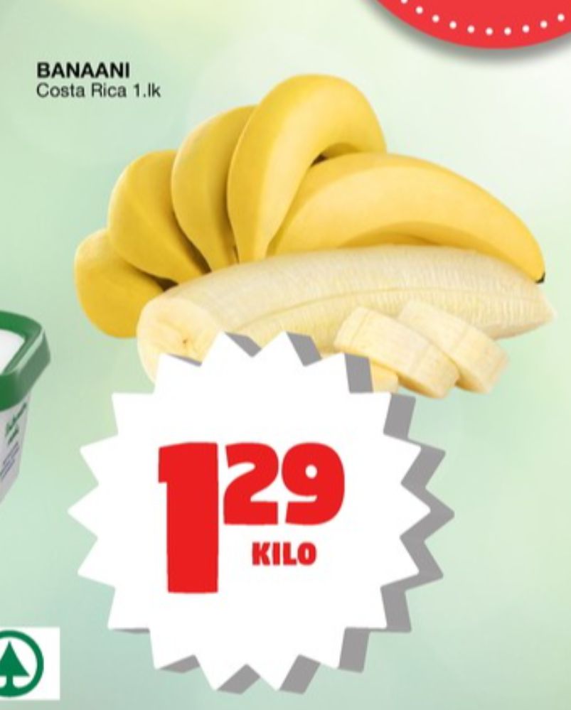 Tarjoukset ja hintavertailu haulla Chiquita, , Banaanit 1.000 kg 1 paketti(a) €1.29