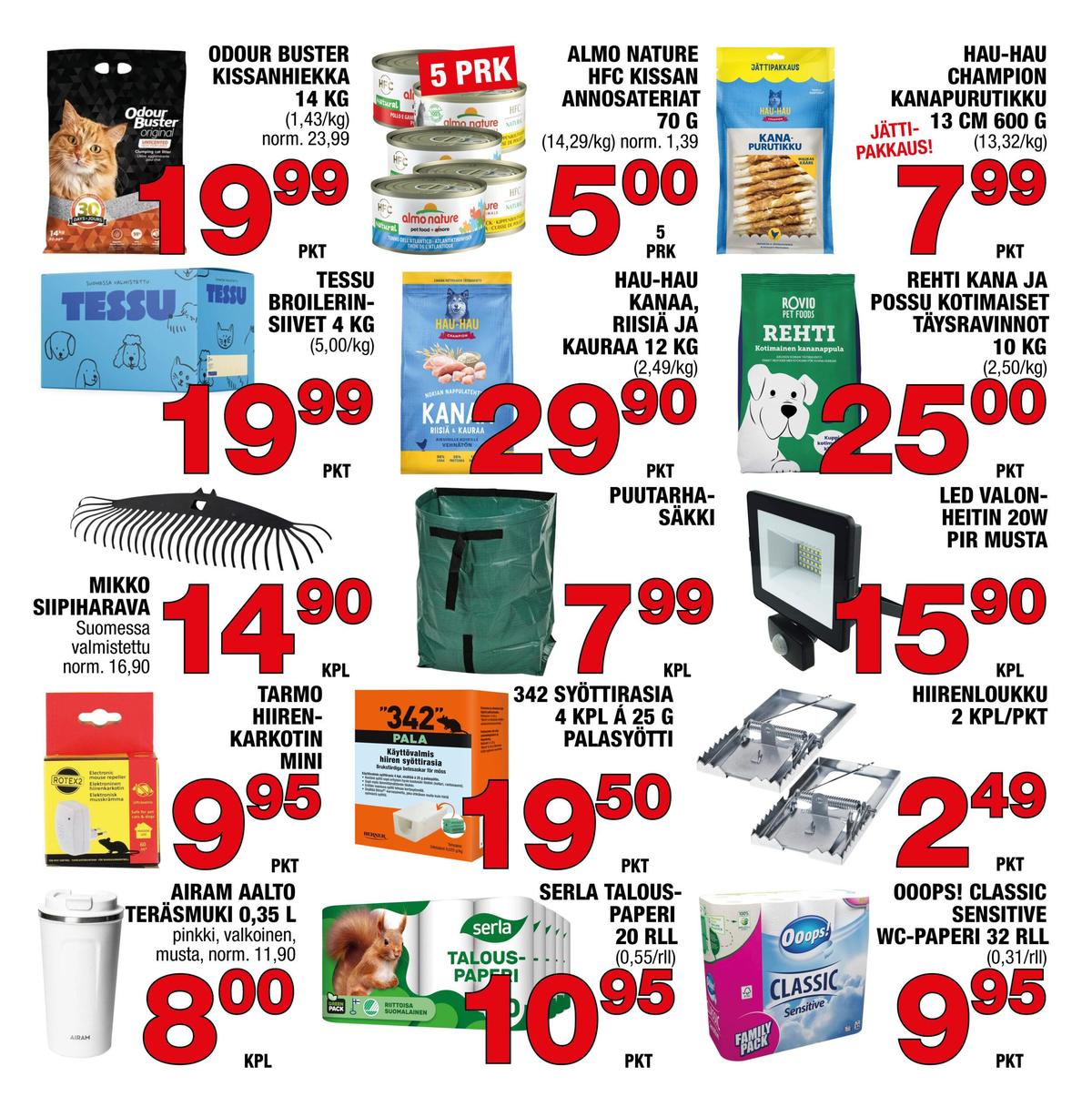 Katso ketjun Säästömarket tarjouslehti viikolta 38 sivustolla Viikkotarjoukset.fi. Löydät monia hyviä tarjouksia erilaisista tuotteista. Lue tarjouslehti täältä! Sivu 1