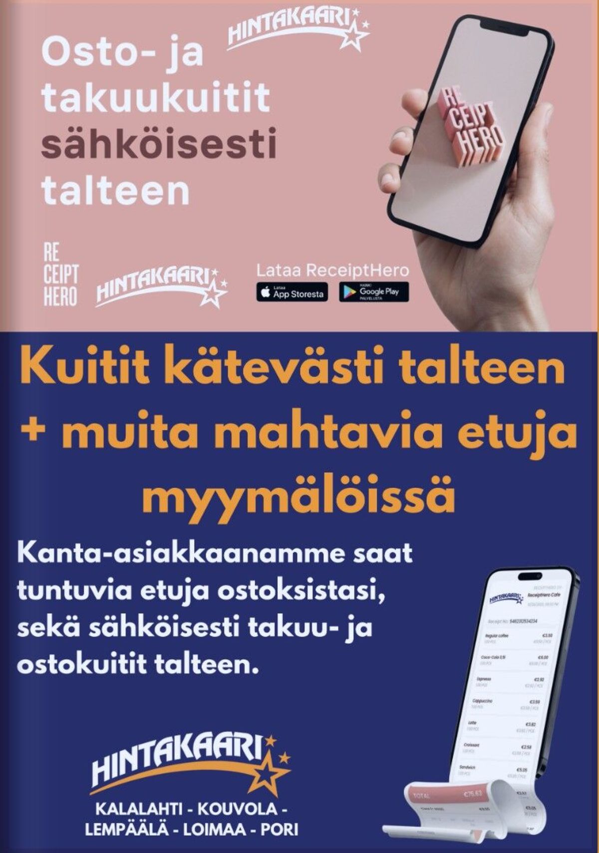 Katso ketjun Hintakaari tarjouslehti viikolta 39 sivustolla Viikkotarjoukset.fi. Löydät monia hyviä tarjouksia erilaisista tuotteista. Lue tarjouslehti täältä! Sivu 5