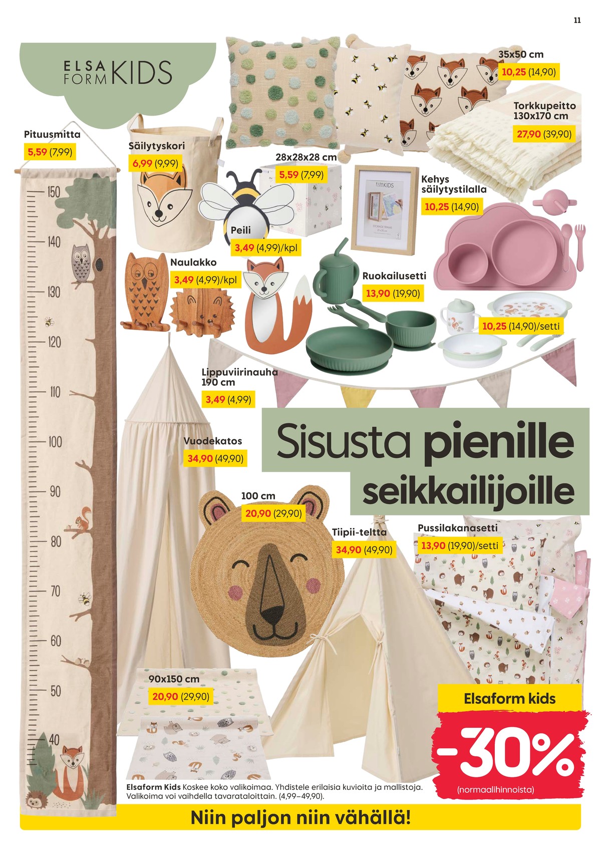 Katso ketjun Rusta tarjouslehti viikolta 4 sivustolla Viikkotarjoukset.fi. Löydät monia hyviä tarjouksia erilaisista tuotteista. Lue tarjouslehti täältä! Sivu 11