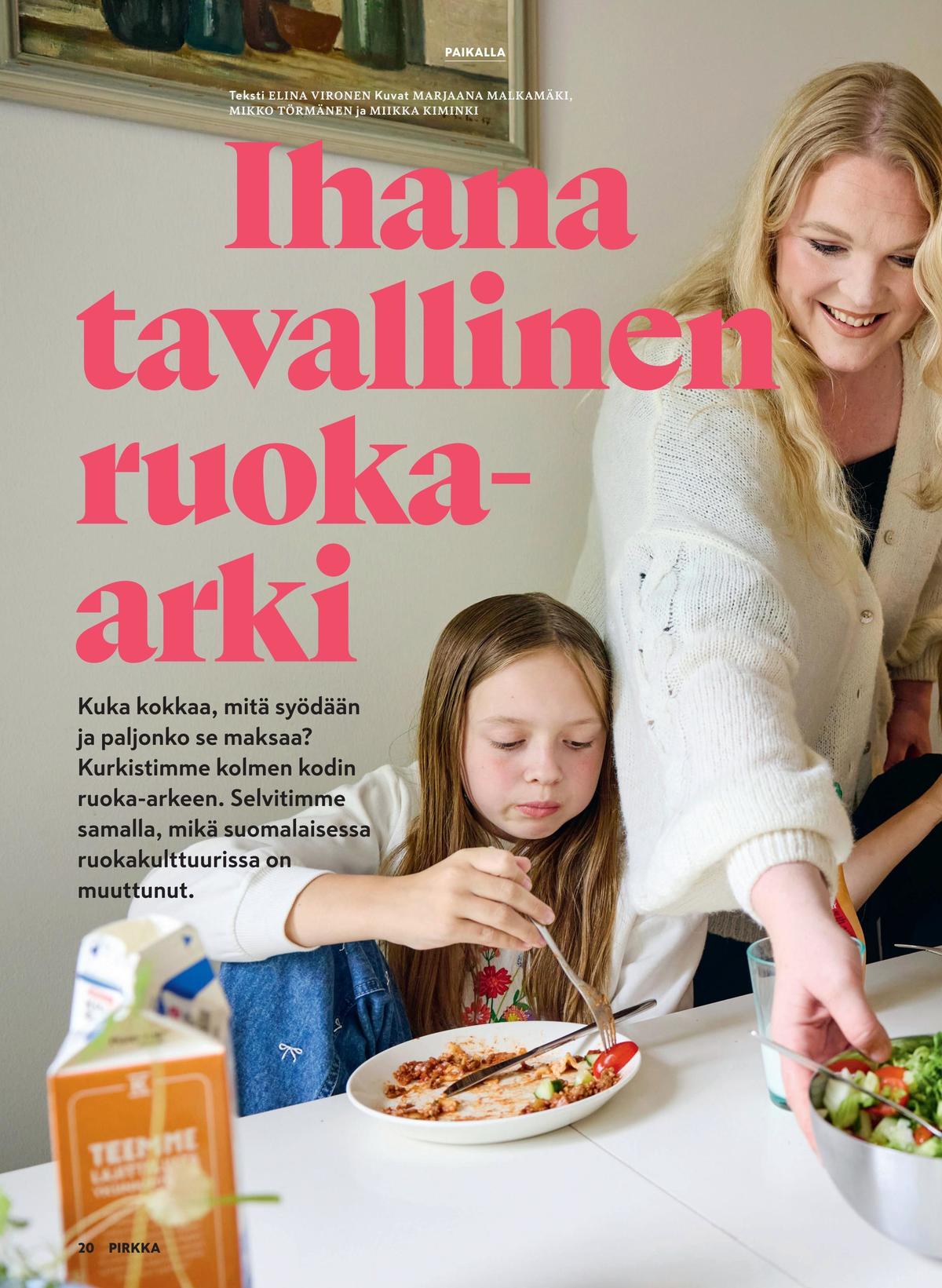Katso ketjun Pirkka tarjouslehti viikolta 42 sivustolla Viikkotarjoukset.fi. Löydät monia hyviä tarjouksia erilaisista tuotteista. Lue tarjouslehti täältä! Sivu 20