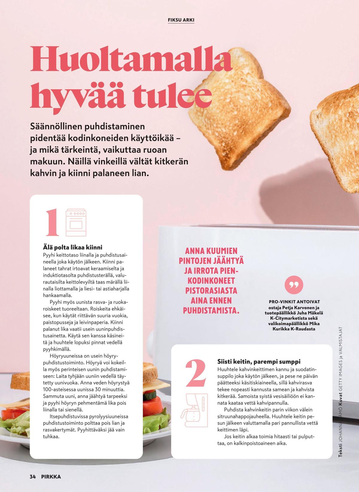 Katso ketjun Pirkka tarjouslehti viikolta 42 sivustolla Viikkotarjoukset.fi. Löydät monia hyviä tarjouksia erilaisista tuotteista. Lue tarjouslehti täältä! Sivu 34