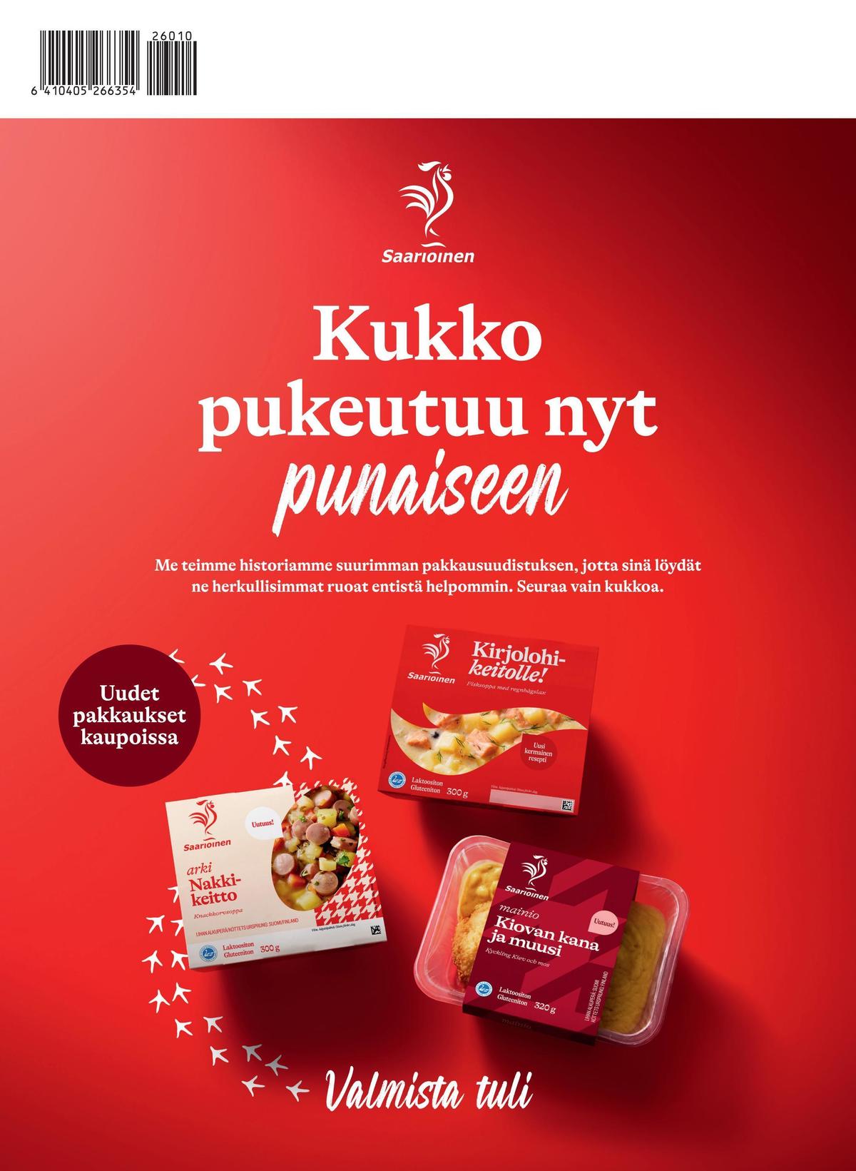 Katso ketjun Pirkka tarjouslehti viikolta 42 sivustolla Viikkotarjoukset.fi. Löydät monia hyviä tarjouksia erilaisista tuotteista. Lue tarjouslehti täältä! Sivu 100