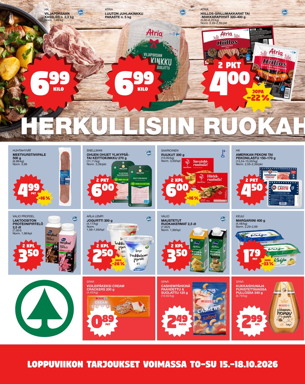 Katso ketjun Tokmanni tarjouslehti viikolta 42 sivustolla Viikkotarjoukset.fi. Löydät monia hyviä tarjouksia erilaisista tuotteista. Lue tarjouslehti täältä! Sivu 2