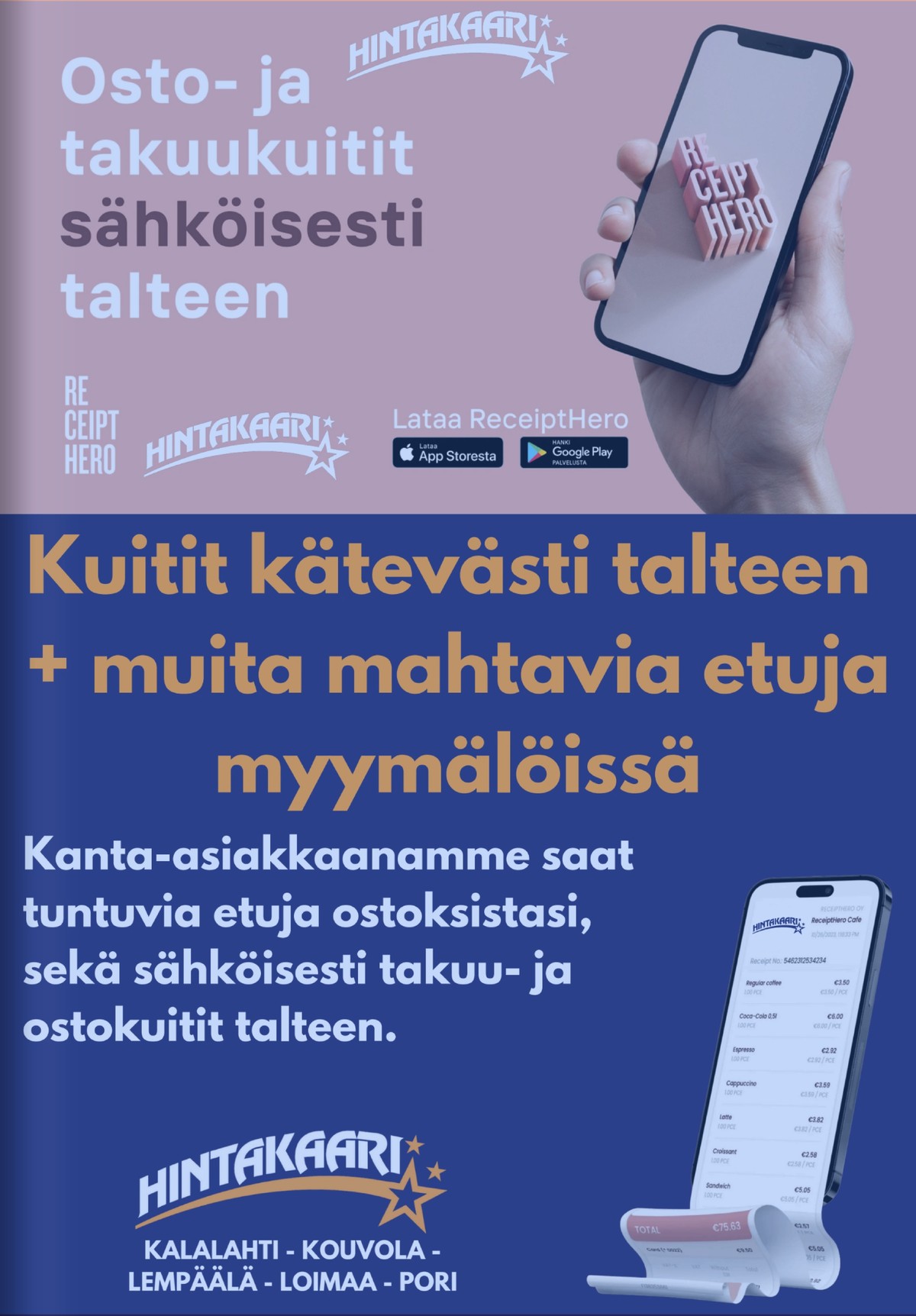 Katso ketjun Hintakaari tarjouslehti viikolta 43 sivustolla Viikkotarjoukset.fi. Löydät monia hyviä tarjouksia erilaisista tuotteista. Lue tarjouslehti täältä! Sivu 11
