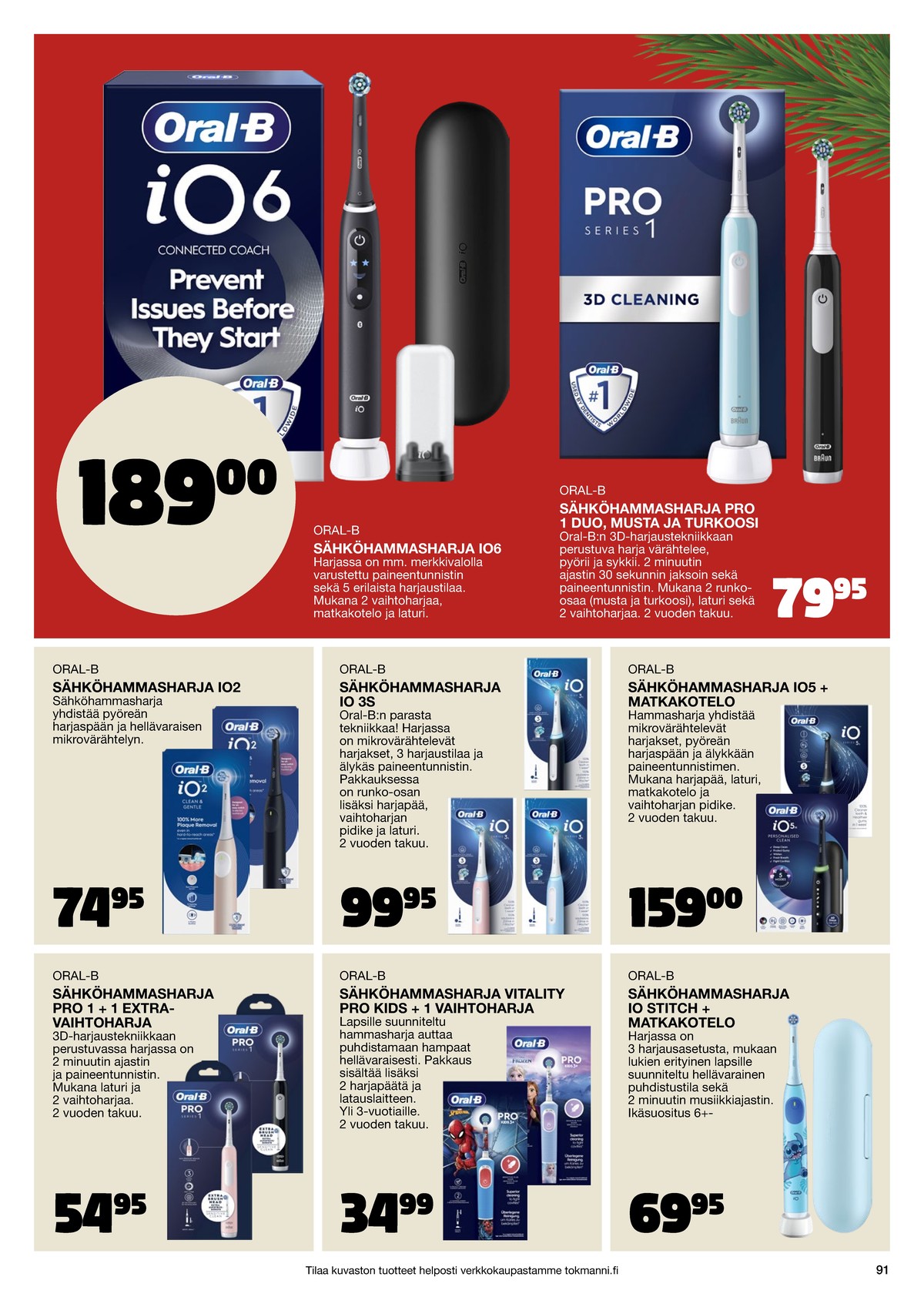 Katso ketjun Tokmanni tarjouslehti viikolta 48 sivustolla Viikkotarjoukset.fi. Löydät monia hyviä tarjouksia erilaisista tuotteista. Lue tarjouslehti täältä! Sivu 91
