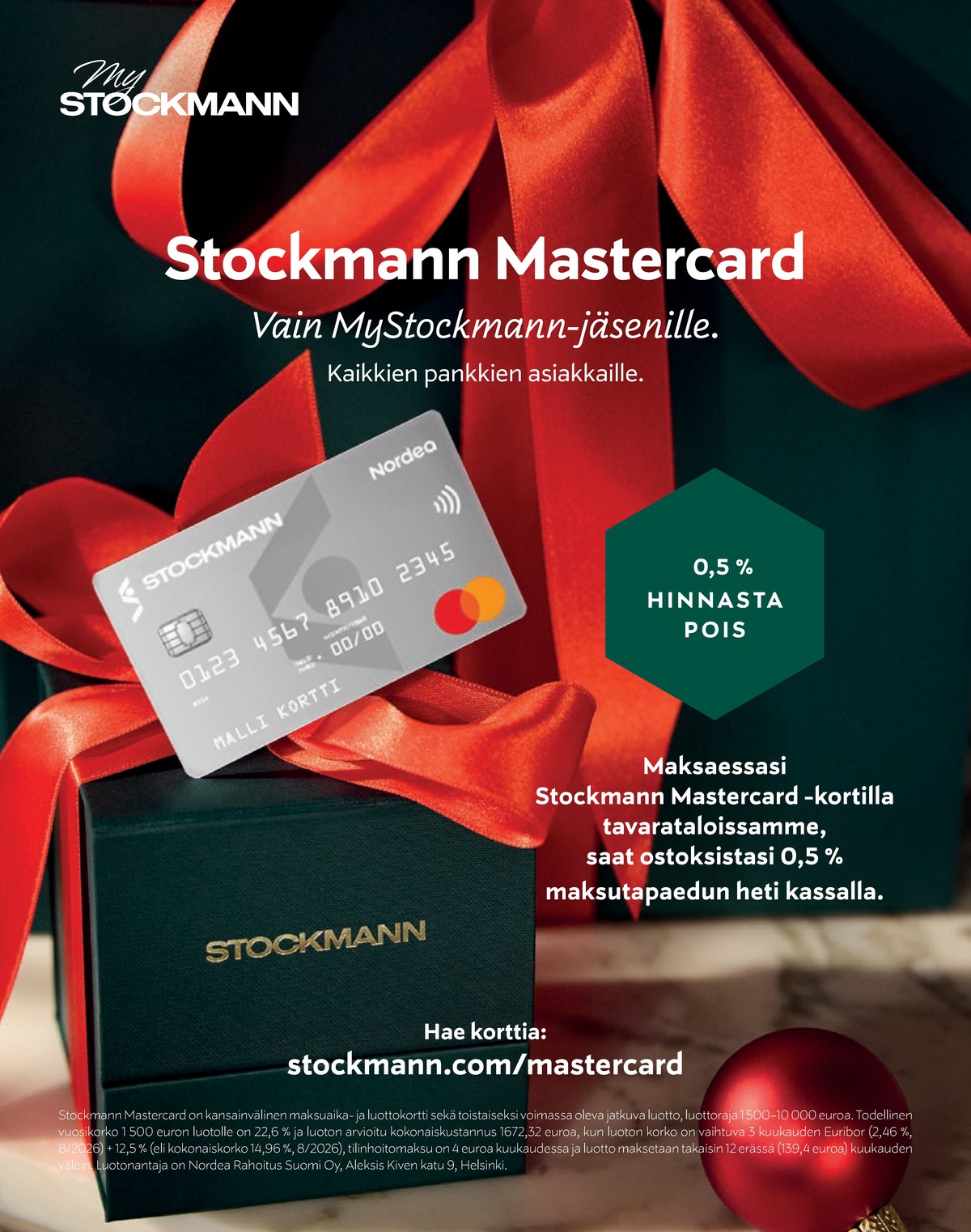 Katso ketjun Stockmann tarjouslehti viikolta 48 sivustolla Viikkotarjoukset.fi. Löydät monia hyviä tarjouksia erilaisista tuotteista. Lue tarjouslehti täältä! Sivu 50