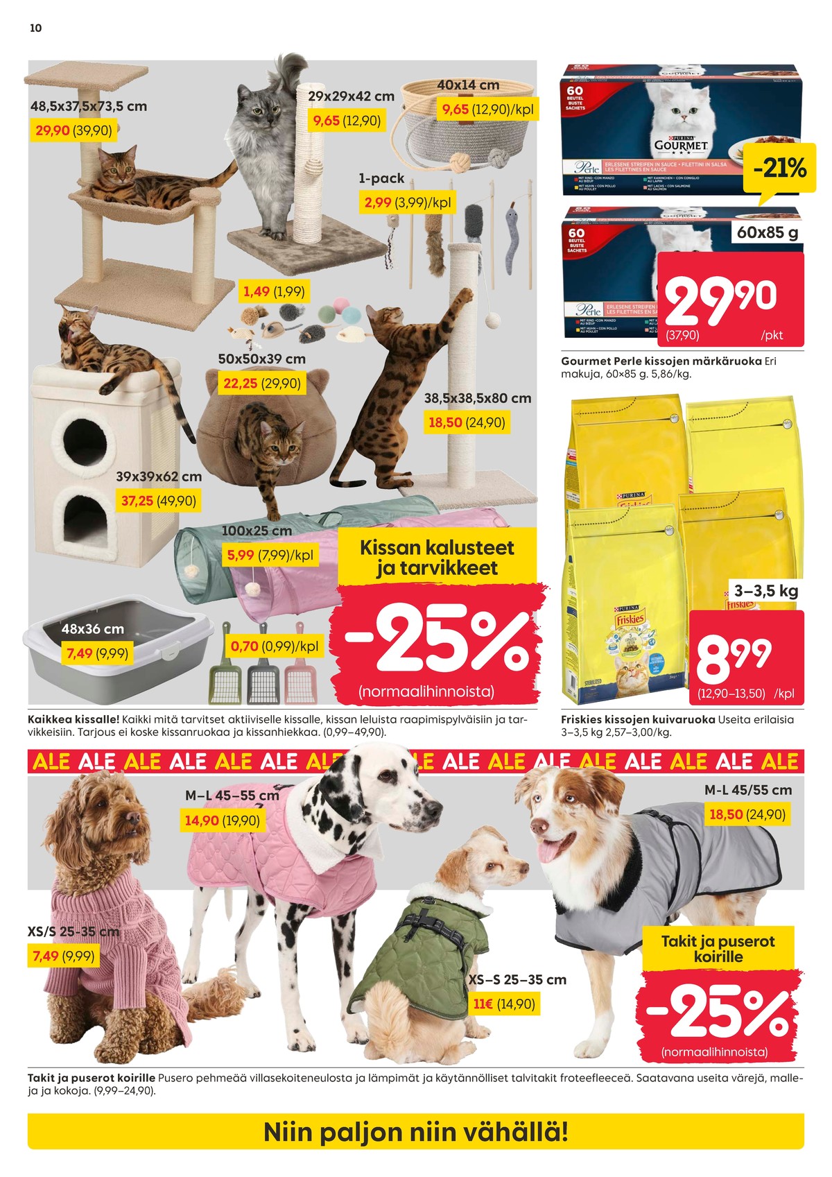 Katso ketjun Rusta tarjouslehti viikolta 6 sivustolla Viikkotarjoukset.fi. Löydät monia hyviä tarjouksia erilaisista tuotteista. Lue tarjouslehti täältä! Sivu 10