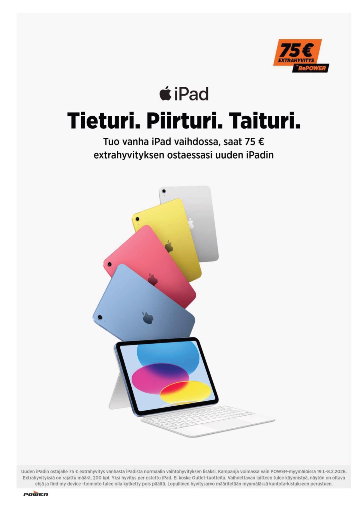 Katso ketjun Power tarjouslehti viikolta 6 sivustolla Viikkotarjoukset.fi. Löydät monia hyviä tarjouksia erilaisista tuotteista. Lue tarjouslehti täältä! Sivu 10