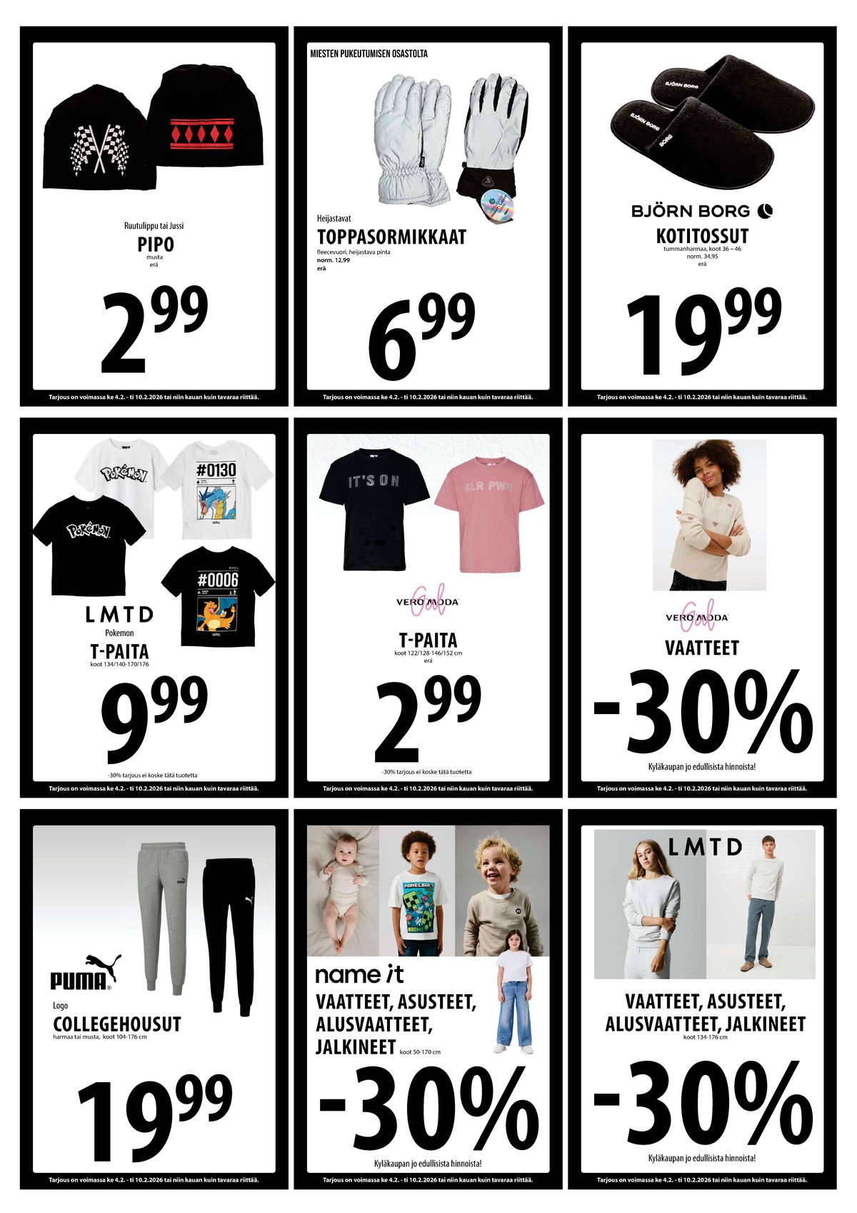 Katso ketjun Keskinen tarjouslehti viikolta 6 sivustolla Viikkotarjoukset.fi. Löydät monia hyviä tarjouksia erilaisista tuotteista. Lue tarjouslehti täältä! Sivu 13