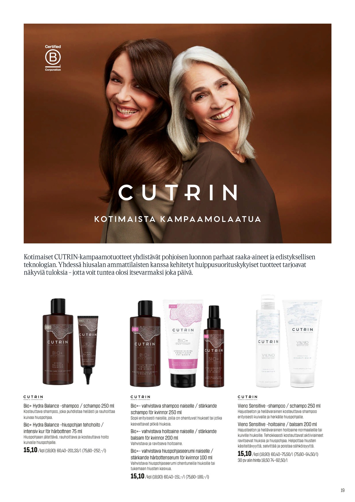 Katso ketjun Sokos tarjouslehti viikolta 7 sivustolla Viikkotarjoukset.fi. Löydät monia hyviä tarjouksia erilaisista tuotteista. Lue tarjouslehti täältä! Sivu 19