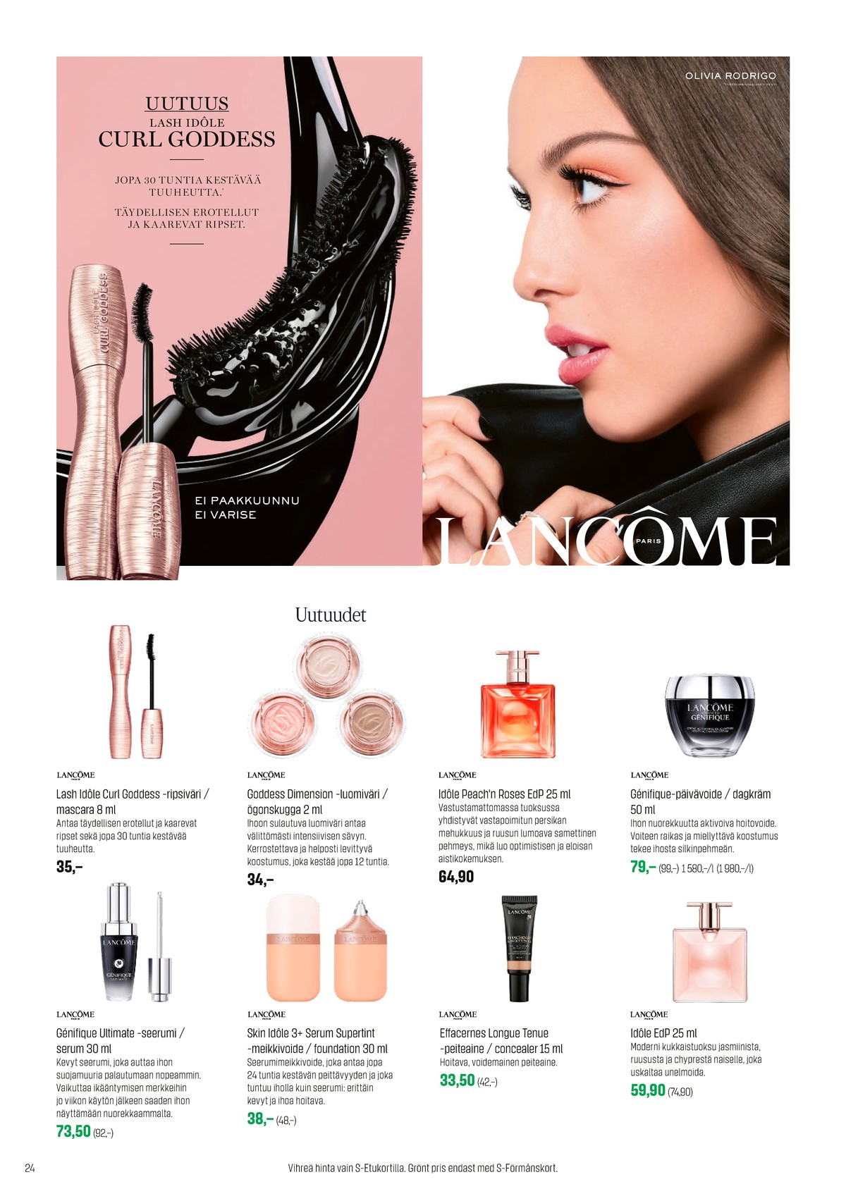 Katso ketjun Sokos tarjouslehti viikolta 7 sivustolla Viikkotarjoukset.fi. Löydät monia hyviä tarjouksia erilaisista tuotteista. Lue tarjouslehti täältä! Sivu 24