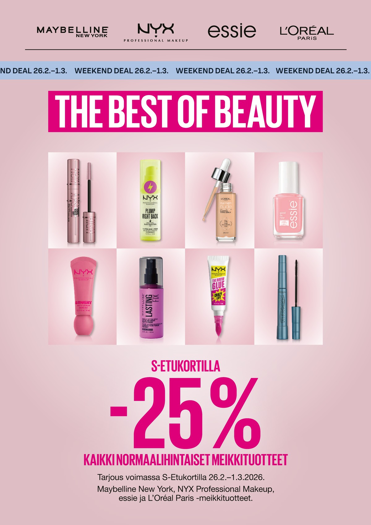 Katso ketjun Sokos tarjouslehti viikolta 7 sivustolla Viikkotarjoukset.fi. Löydät monia hyviä tarjouksia erilaisista tuotteista. Lue tarjouslehti täältä! Sivu 31