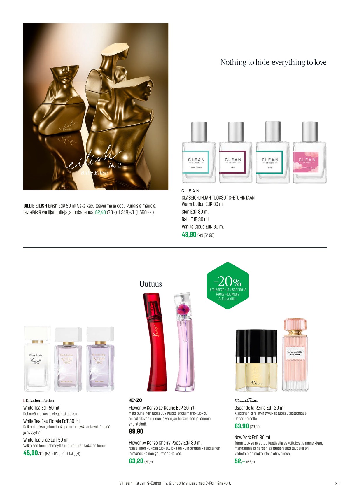 Katso ketjun Sokos tarjouslehti viikolta 7 sivustolla Viikkotarjoukset.fi. Löydät monia hyviä tarjouksia erilaisista tuotteista. Lue tarjouslehti täältä! Sivu 35