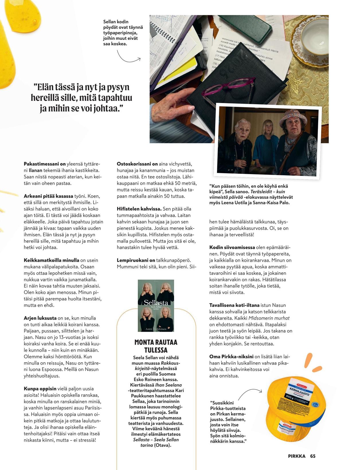 Katso ketjun Pirkka tarjouslehti viikolta 7 sivustolla Viikkotarjoukset.fi. Löydät monia hyviä tarjouksia erilaisista tuotteista. Lue tarjouslehti täältä! Sivu 67