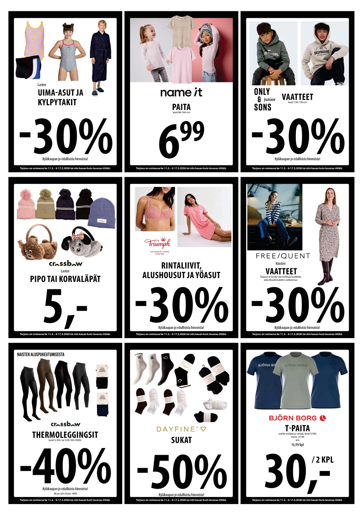 Katso ketjun Keskinen tarjouslehti viikolta 7 sivustolla Viikkotarjoukset.fi. Löydät monia hyviä tarjouksia erilaisista tuotteista. Lue tarjouslehti täältä! Sivu 16