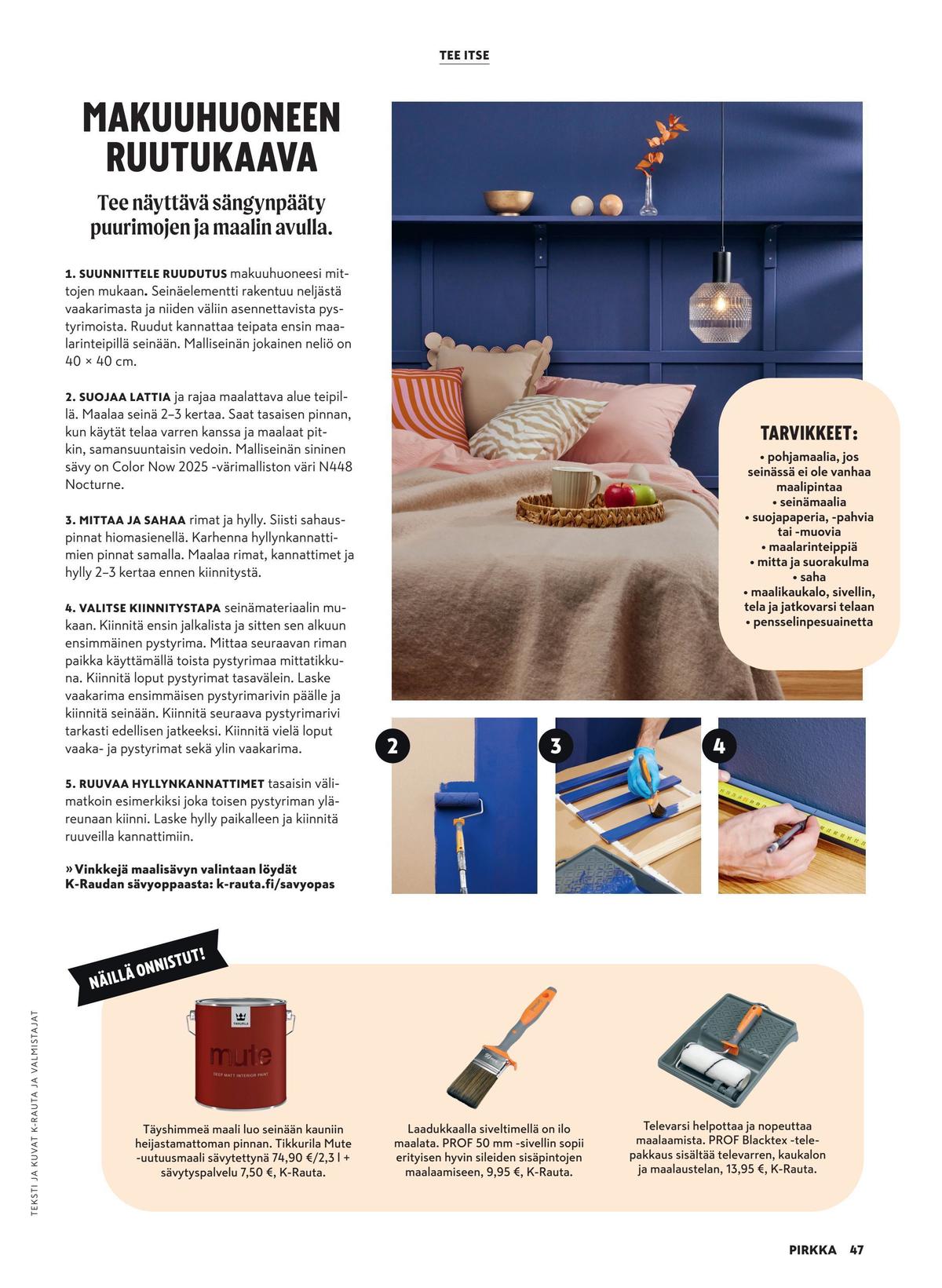 Katso ketjun Pirkka tarjouslehti viikolta 9 sivustolla Viikkotarjoukset.fi. Löydät monia hyviä tarjouksia erilaisista tuotteista. Lue tarjouslehti täältä! Sivu 47