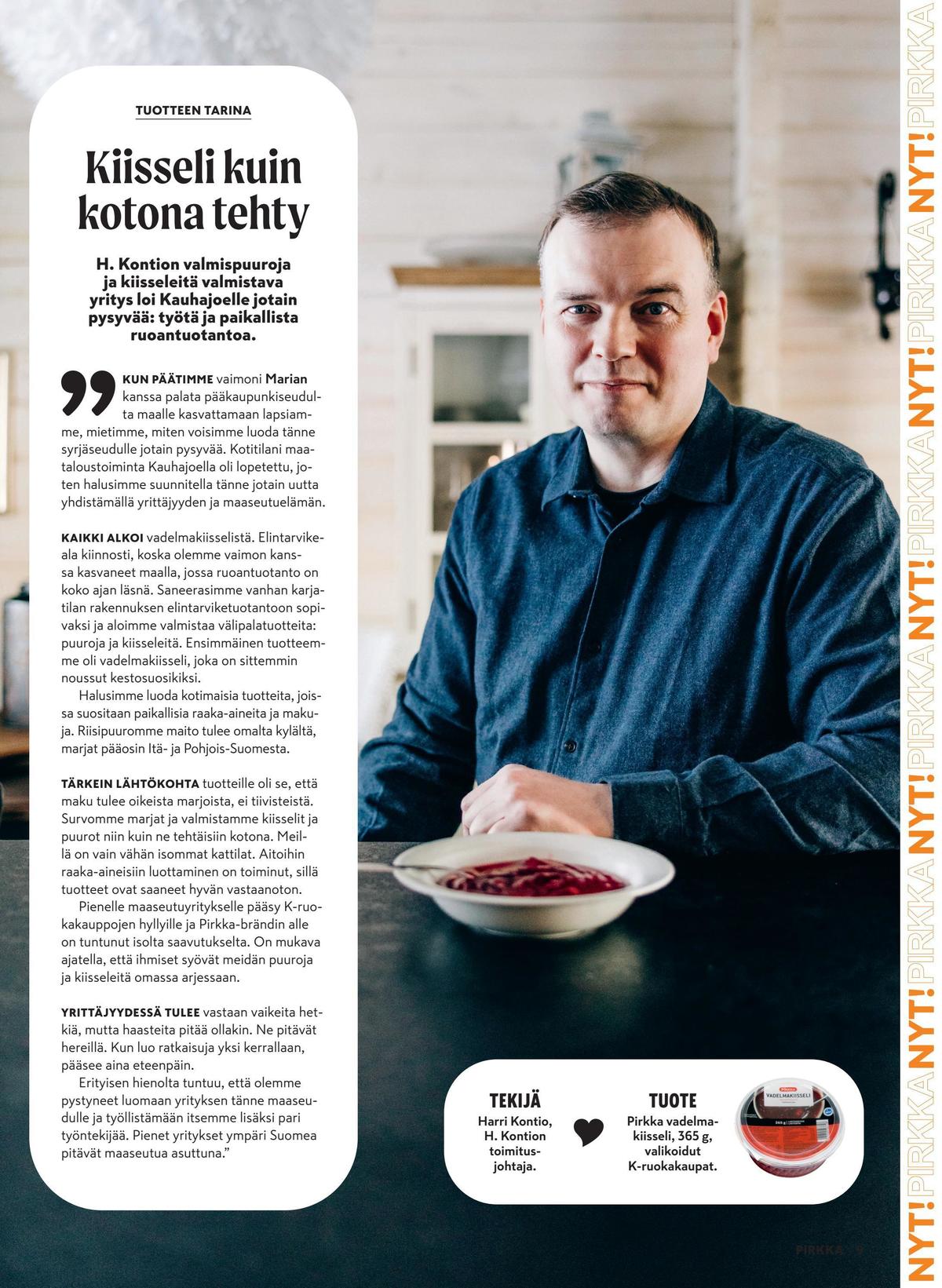 Katso ketjun Pirkka tarjouslehti viikolta 9 sivustolla Viikkotarjoukset.fi. Löydät monia hyviä tarjouksia erilaisista tuotteista. Lue tarjouslehti täältä! Sivu 94