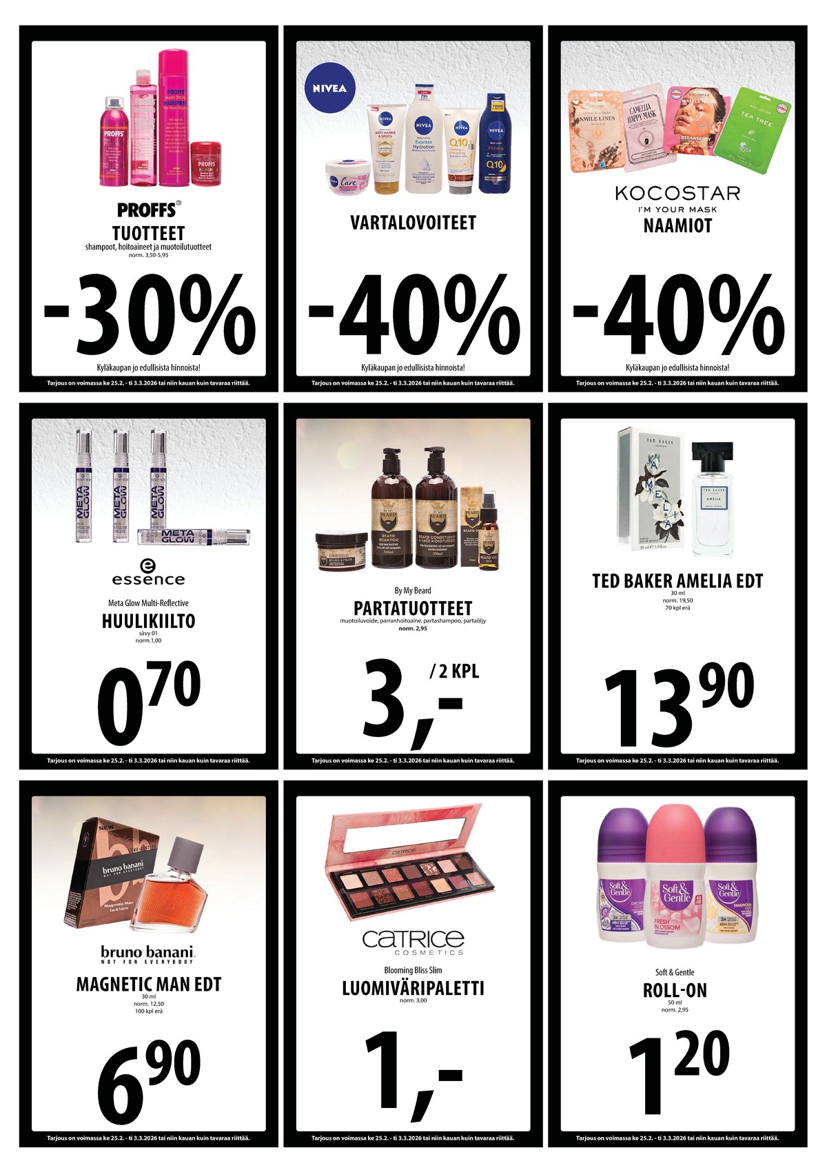 Katso ketjun Keskinen tarjouslehti viikolta 9 sivustolla Viikkotarjoukset.fi. Löydät monia hyviä tarjouksia erilaisista tuotteista. Lue tarjouslehti täältä! Sivu 15