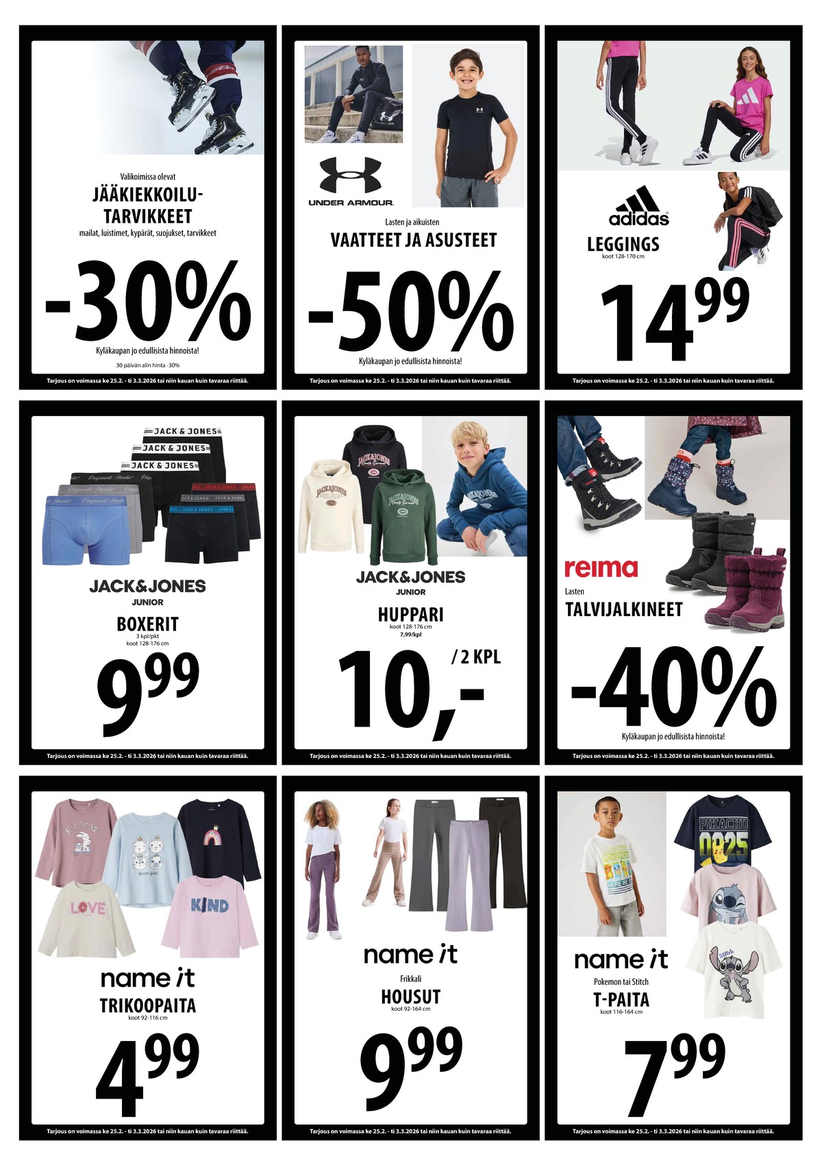 Katso ketjun Keskinen tarjouslehti viikolta 9 sivustolla Viikkotarjoukset.fi. Löydät monia hyviä tarjouksia erilaisista tuotteista. Lue tarjouslehti täältä! Sivu 20