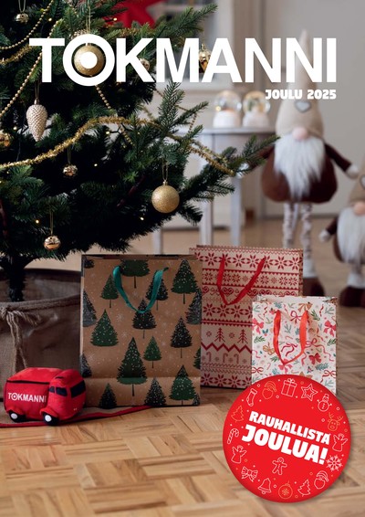 Tokmanni tarjouslehti. Voimassa: 01/01/25 - 24/12/25