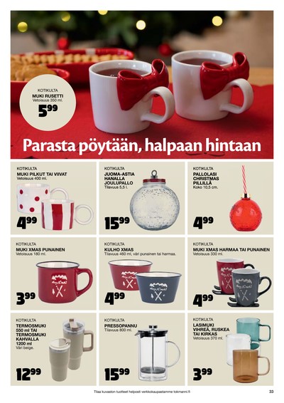 Tokmanni tarjouslehti viikolta 1 sivu 33