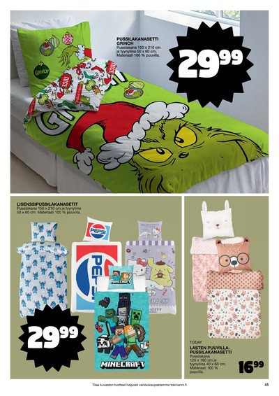 Tokmanni tarjouslehti viikolta 1 sivu 45