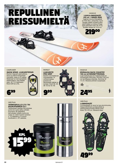 Tokmanni tarjouslehti viikolta 1 sivu 88
