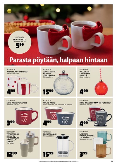 Tokmanni tarjouslehti viikolta 1 sivu 33