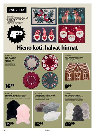 Tokmanni tarjouslehti viikolta 1 sivu 40